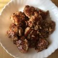 書セラピスト流香's cooksnap of when they made エノキ入り豚小間団子　お弁当のおかず.