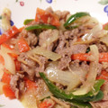 いと's cooksnap of when they made お弁当に！切り落とし牛肉の生姜焼き.