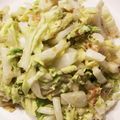 しゅんくま♪'s cooksnap of when they made 白菜のおかかマヨサラダ.