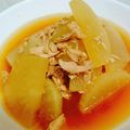 QOO＆SKY's cooksnap of when they made ゴマ油の風味香る❤大根とツナの煮物.
