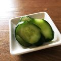 youcay's cooksnap of when they made きゅうりの浅漬け.