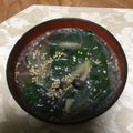 ミーコ＆だいちゃん♡'s cooksnap of when they made 小松菜とはるさめの中華スープ.