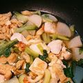 kayoayu's cooksnap of when they made チンゲン菜と大根と鶏肉の煮物.