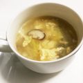 ktamu2's cooksnap of when they made 白菜としいたけの卵スープｂｙウェイパァー.