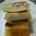 しらたまダンゴ's cooksnap of when they made 高野豆腐でハムチーズの挟み焼き.