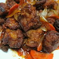 yokorou's cooksnap of when they made 唐揚げリメイク☆甘辛煮☆お弁当にも.