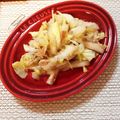 料理修行中♡'s cooksnap of when they made 胡麻の香り♪白菜と水菜のサラダ.