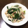 ☆さっちー☆☆'s cooksnap of when they made かんたん☆チンゲン菜と豚こま肉の中華炒め.