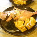 さるちゃんばなな's cooksnap of when they made 金目鯛と筍の煮付け.