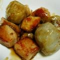 くまぃん's cooksnap of when they made てりっ！うまっ！鶏胸肉と里芋の甘辛炒め.