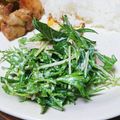焼きたてバナナパイ's cooksnap of when they made 水菜とツナの簡単サラダ☆☆.