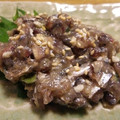 ぽれぽれ2000's cooksnap of when they made しこいわしのなめろう.