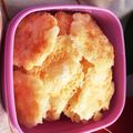 クックGKDLOY☆'s cooksnap of when they made レンジで1分半！チーズのせんべい.