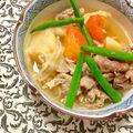 ふたごゆき's cooksnap of when they made 圧力鍋で炒めない肉じゃが.