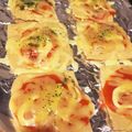 えまんぬ's cooksnap of when they made 油揚げと餅でピザ.