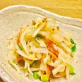 クックJ80DI5☆'s cooksnap of when they made 大根と小エビのオリーブオイル炒め.