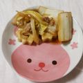 えりりんちゃん♡'s cooksnap of when they made ちくわぶ入り♡白菜と豚肉の中華風煮.