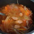 クックPG0445☆'s cooksnap of when they made 豆板醤で★もやしと野菜のピリ辛スープ.