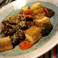 クックC5YUVH☆'s cooksnap of when they made m茄子と厚揚げのこってり味噌炒め.