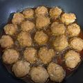 ひつじ414's cooksnap of when they made お弁当に＊煮込みミートボール＊.