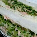 さー＆ふー's cooksnap of when they made 豆苗とツナのさわやかサンド.