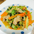 かっぱとくま's cooksnap of when they made 豚こまとざく切りキャベツでうまうま炒め.