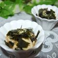 mielle's cooksnap of when they made 牡蠣の磯和え・小料理屋風.