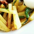 チロにゃんこ's cooksnap of when they made 簡単！じゃが芋とピーマンのカレーきんぴら.