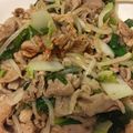 節約・ダイエット母's cooksnap of when they made 豚肉とチンゲンサイのピリ辛炒め.