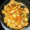 おしひと's cooksnap of when they made じゃがいも&玉ねぎ&ちくわケチャップ炒め.