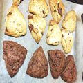 せ♡い♡MAMA's cooksnap of when they made 簡単HMチョコクッキー風スコーン♡.