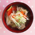 カサナミピン's cooksnap of when they made さんまのつみれ汁.