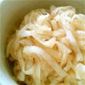 max4995's cooksnap of when they made おかずにおつまみに！うまうまピリ辛大根♪.
