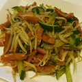 はるかーたん's cooksnap of when they made コク旨☆もやし＆胡瓜のオイマヨ炒め♫.