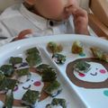 きゃな≡☆'s cooksnap of when they made 1歳からの手づかみスティック海苔サンド.