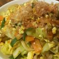 daisiki's cooksnap of when they made 豚バラと野菜たっぷり簡単焼きうどん.
