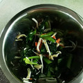 ｍａ＊かか's cooksnap of when they made ちぢみ雪菜のおかか和え.