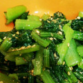 マリchan's cooksnap of when they made ♪即席♪安くて簡単水菜のお浸し☆.