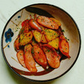 かりんちゃん。's cooksnap of when they made お手軽簡単ジャガイモとウインナーのソテー.