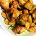 クック5RM3UM☆'s cooksnap of when they made ボンジリのピリ辛照り焼き.