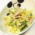 ✨クック201✨'s cooksnap of when they made キャベツとハムの塩もみサラダ.