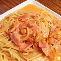 えりきち☻'s cooksnap of when they made 簡単キムチパスタ.