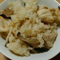 ナーちゃん's cooksnap of when they made きのことささみの炊き込みご飯.