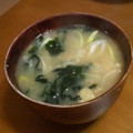 サーフブレイド's cooksnap of when they made 薄揚げとわかめの味噌汁.