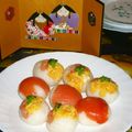 irharuka's cooksnap of when they made ひな祭りに♪簡単！お手軽☆てまり寿司.