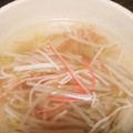 はなふあ's cooksnap of when they made もやしとカニかまの中華スープ☆.