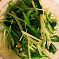 まゆまさき's cooksnap of when they made とろろ昆布合う！ほうれん草と水菜のナムル.