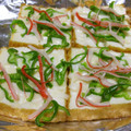 ともこキッチン's cooksnap of when they made 糖質制限☆トースターで厚揚げの和風ピザ.
