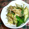 だりちな's cooksnap of when they made 夏野菜で簡単☆みょうがときゅうりの和え物.