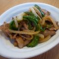 ノチアチ's cooksnap of when they made 豚肉玉ねぎピーマンの甘辛炒め.